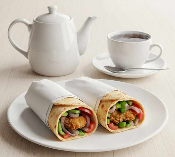 5-Schicken sausage sandwich- 5-Schicken sausage sandwich-