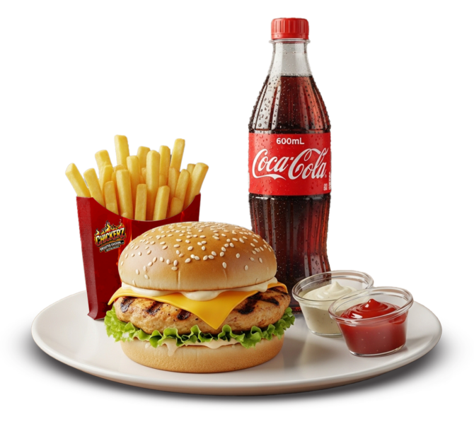 1-CHICKEN BURGER